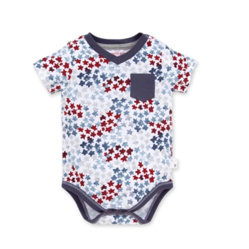 Burt's Bees Baby Starry Night Sky Bodysuit 0-3 Months