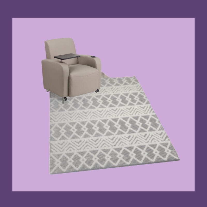 Geometric 5'x7' Area Rug