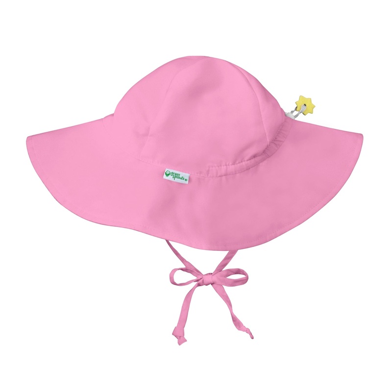 Green Sprouts Sun Protection Hats UPF 50+ Brim Royal Blue 9-18 Months
