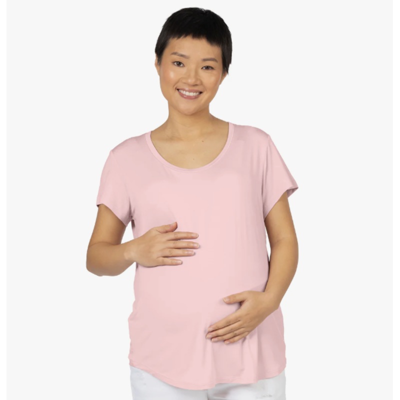Kindred Bravely Everyday Nursing & Maternity T-shirt Dusty Pink Small