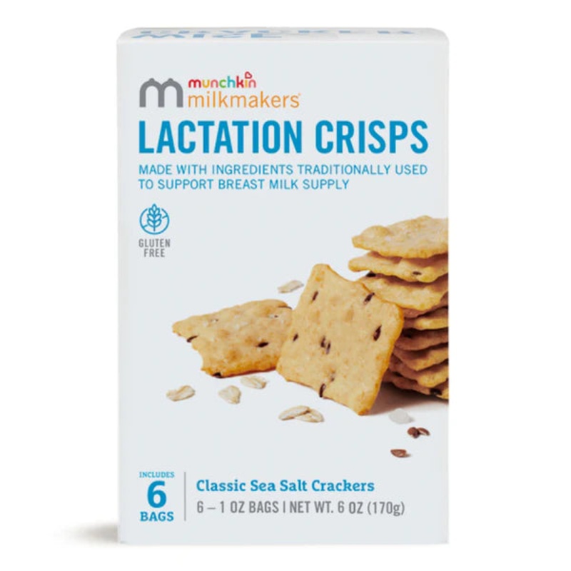 Milkmakers Lactation Crisps Sea Salt 1 box - 6 bags