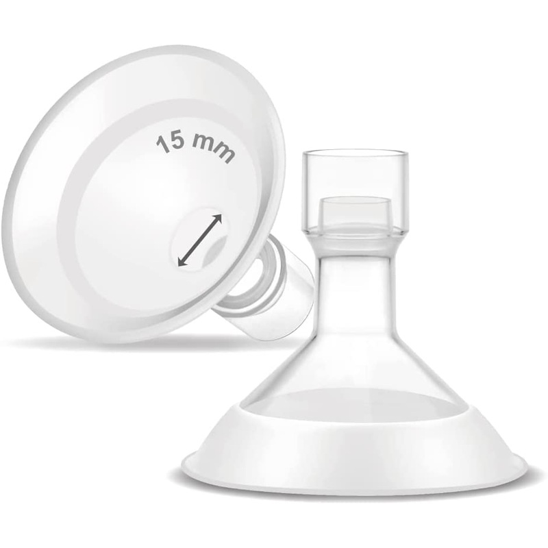 Maymom MyFit Comfy Series Breast Shield 2 Pack (Compatible with Any Two Piece Connector) 15mm
