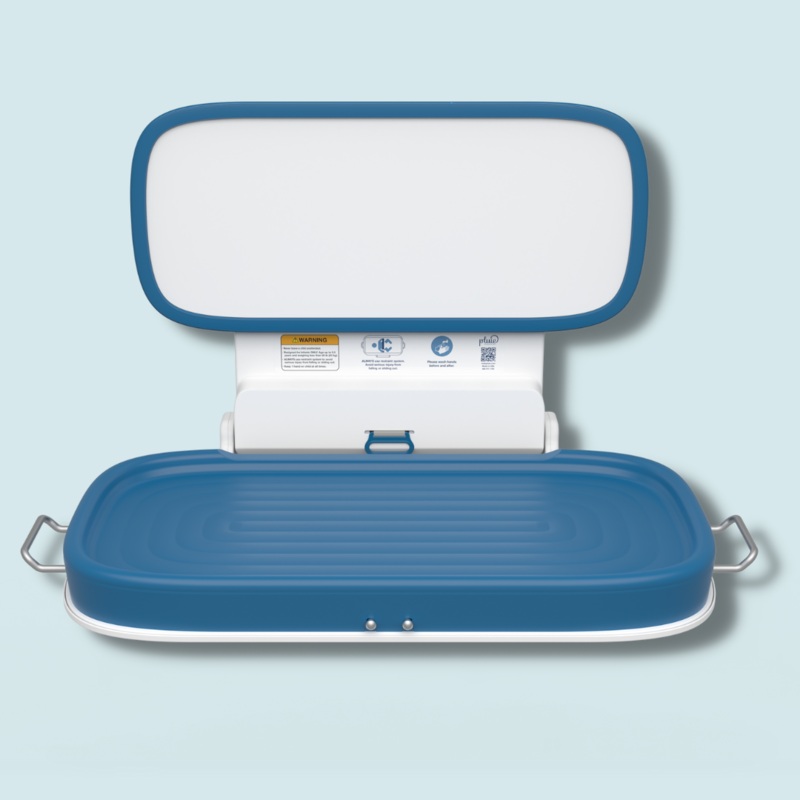 Pluie Changing Table For Lactation Rooms and Restrooms Non UV-Cleaning Pluie P100