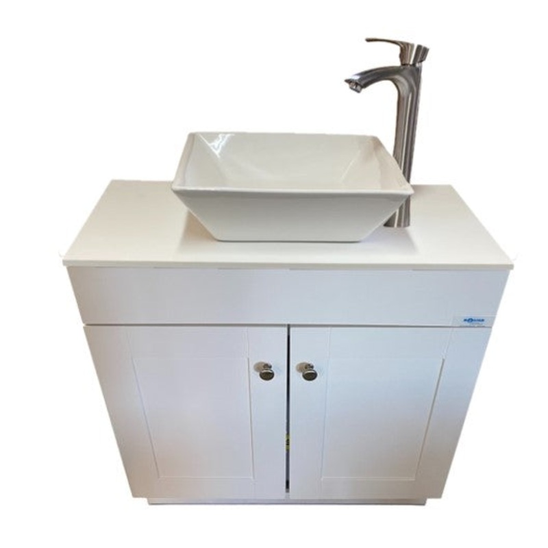 Portable Lactation Room Sink (No Plumbing Required) Standard Stainless Steel Sink