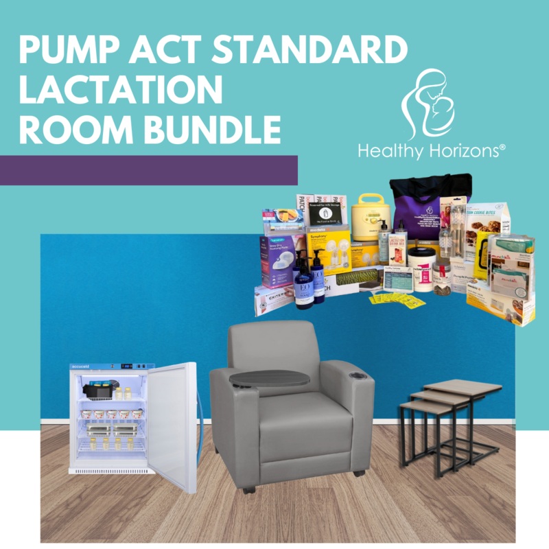 Standard PUMP Act Lactation Room Bundle Product Only with No Servicing