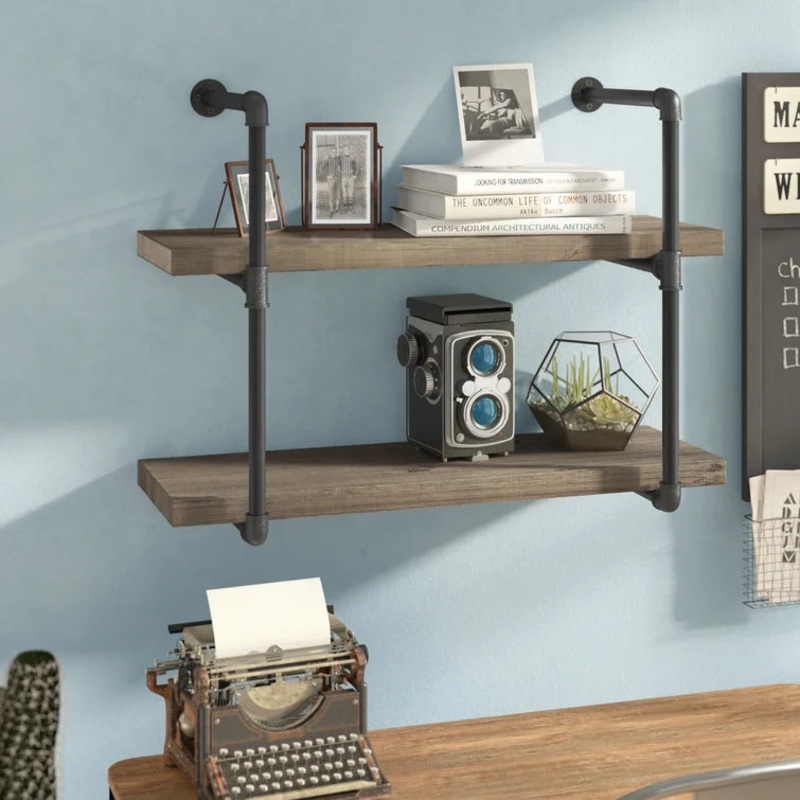 Wall Mounted Lactation Room Supply & Storage Shelf