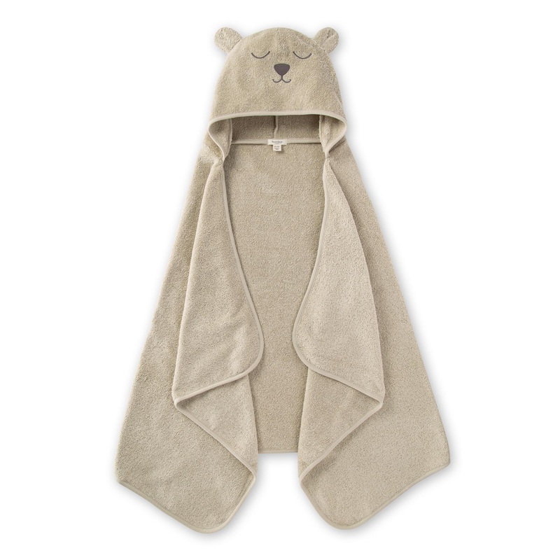 Burt's Bees Baby Organic Cotton Hooded Towel Bear