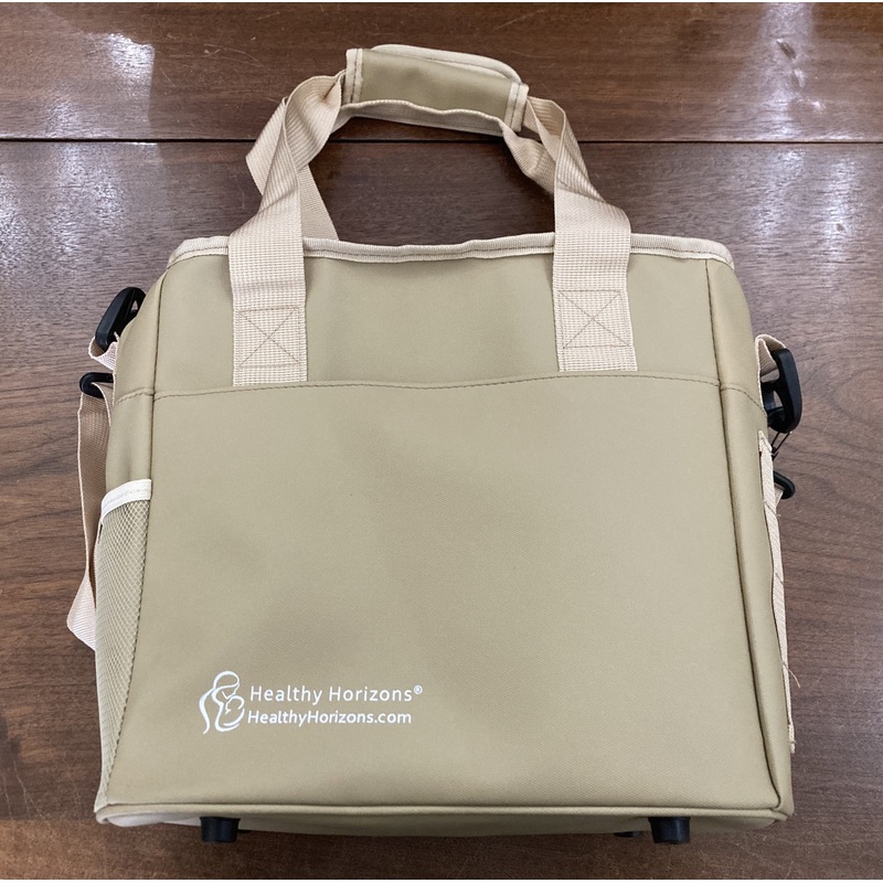 Healthy Horizons Insulated Cooler Tote Bag Fawn