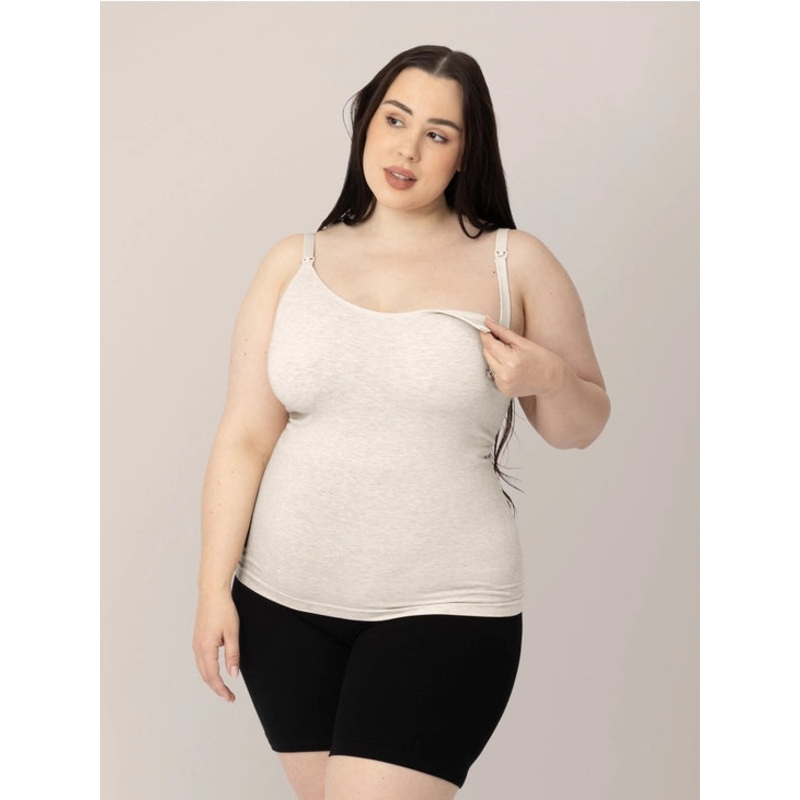 Kindred Bravely Sublime Bamboo Maternity & Nursing Camisole Oatmeal S