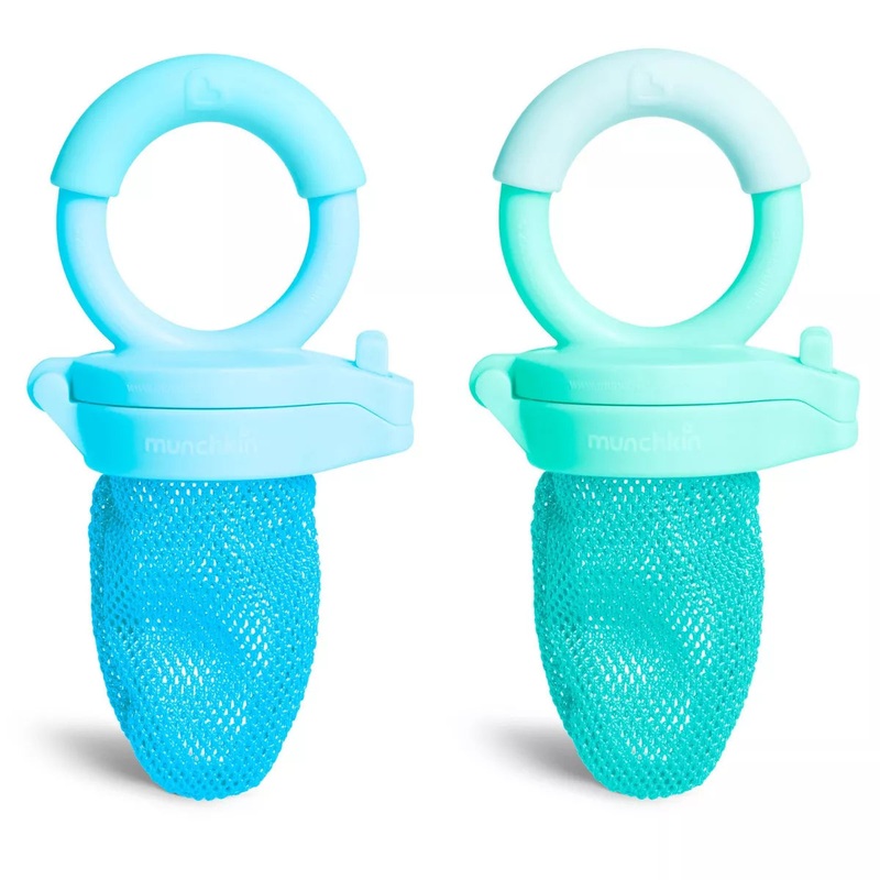 Munchkin Fresh Food Feeder 2 Pack Blue/Mint